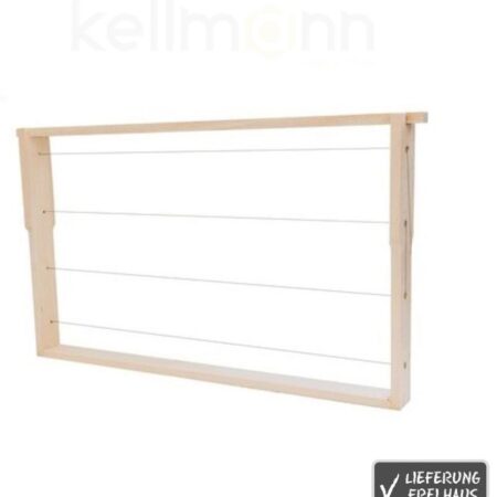 Rähmchen gedrahtet, Deutschnormalmaß mit Hoffmann Seiten, Abmessungen 394mm x 223mm für den Versand im Großhandel