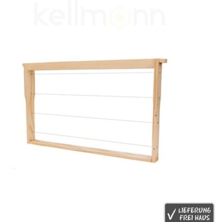 Rähmchen gedrahtet, Deutschnormalmaß modifiziert mit Hoffmann Seiten, Abmessungen 394mm x 223mm für den Versand im Großhandel