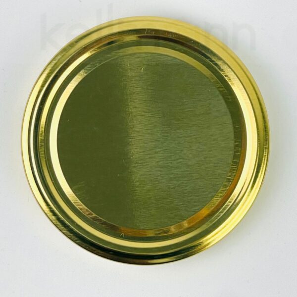 deckel in gold für ein twist off honigglas 250 g einzeln